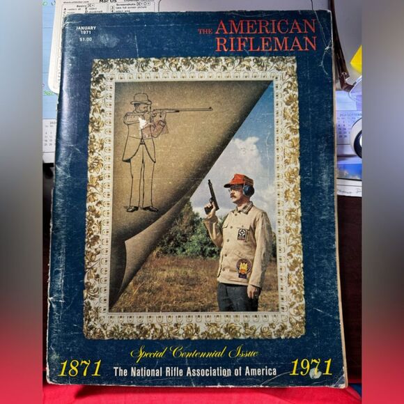 Vintage THE AMERICAN RIFLEMAN Magazine January 1971 Special Centennial Edition - Picture 2 of 10